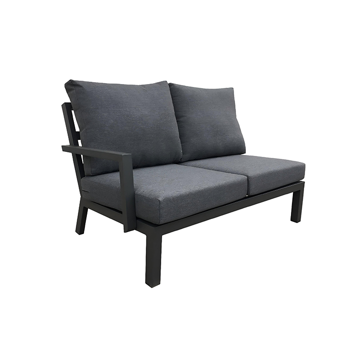 Modular outdoor sofa configuration